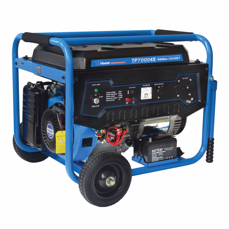 Trade Professional TP 7000 4S 6.5kW Petrol Generator - 8.1kVA (15HP)