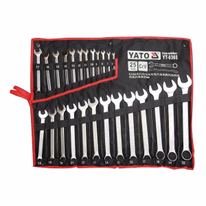 Yato 25 Piece Chrome Vanadium Combination Spanner Set - 6-32mm