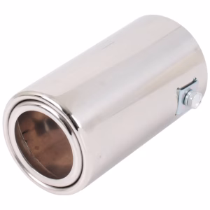 Chrome Exhaust Tail Piece with Adjustable Inlet (35-60mm)