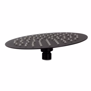 Wildberry 200mm Slim Shower Head - Round (Matte Black)
