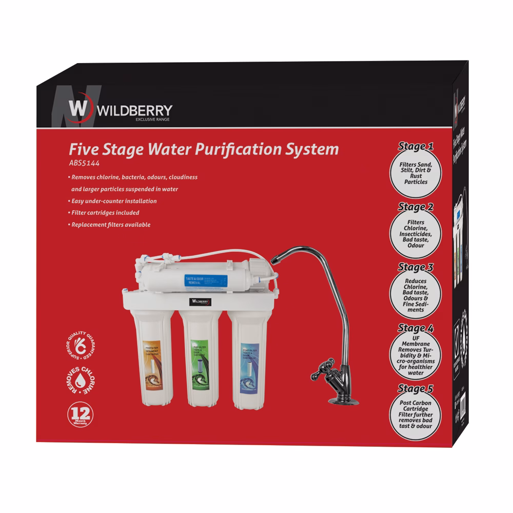 Wildberry 5 Stage Water Filter/ Purification System - Image 2