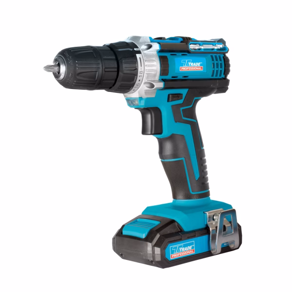 Trade Professional Cordless Drill/Driver Kit - 18 Volt Li-Ion