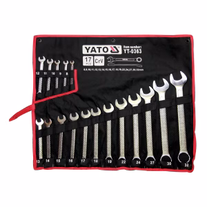 Yato 17-Piece Spanner Combination Set - 8-32mm