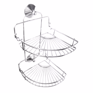 Wildberry Corner Shower Caddy - 2-Tier
