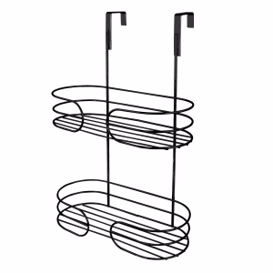 Wildberry Over-the-Door Shower Caddy - Matte Black