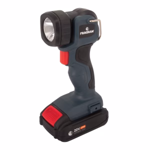 Fragram Cordless Work Light (20 Volt) with 2.0Ah Lithium Ion Battery & Charger
