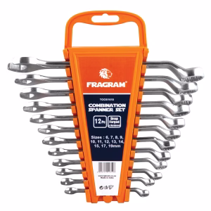 Fragram 12-Piece Combination Spanner Set - 6–19mm