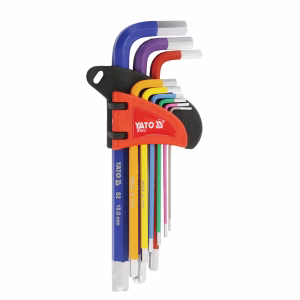 Yato 9-Piece Hex Key Set (Long) - 1.5mm–10mm