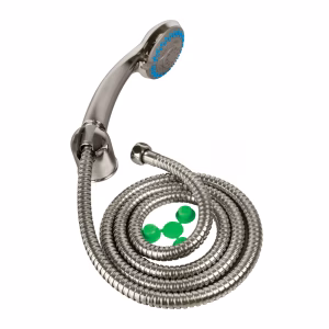 Wildberry Hand-Held Shower Combo Set – Shower Head with Stainless Steel Hose