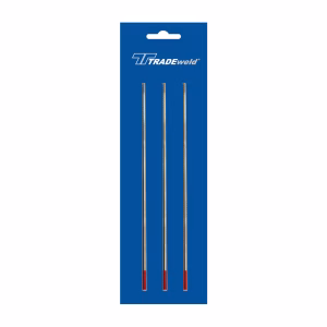 TradeWeld Thoriated Tungsten Welding Rods 2.4mm (3-Pack)