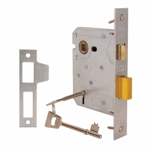 Trojan Hardware Gold Series 3-Lever Lockbody - Chrome Plated