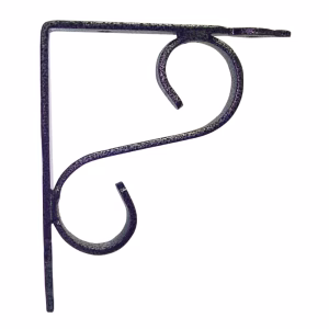 Wildberry Tuscany Scroll Shelf Bracket - 170 x 230mm (Silvervein)