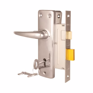 The Cabinet Shop 2-Lever Lockset - Chrome Plated