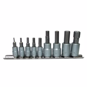 Yato Hex Bit Socket Set - 9-Piece