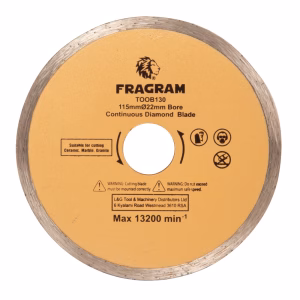 Fragram Diamond Cutting Blade - 115 x 22mm (Continuous)