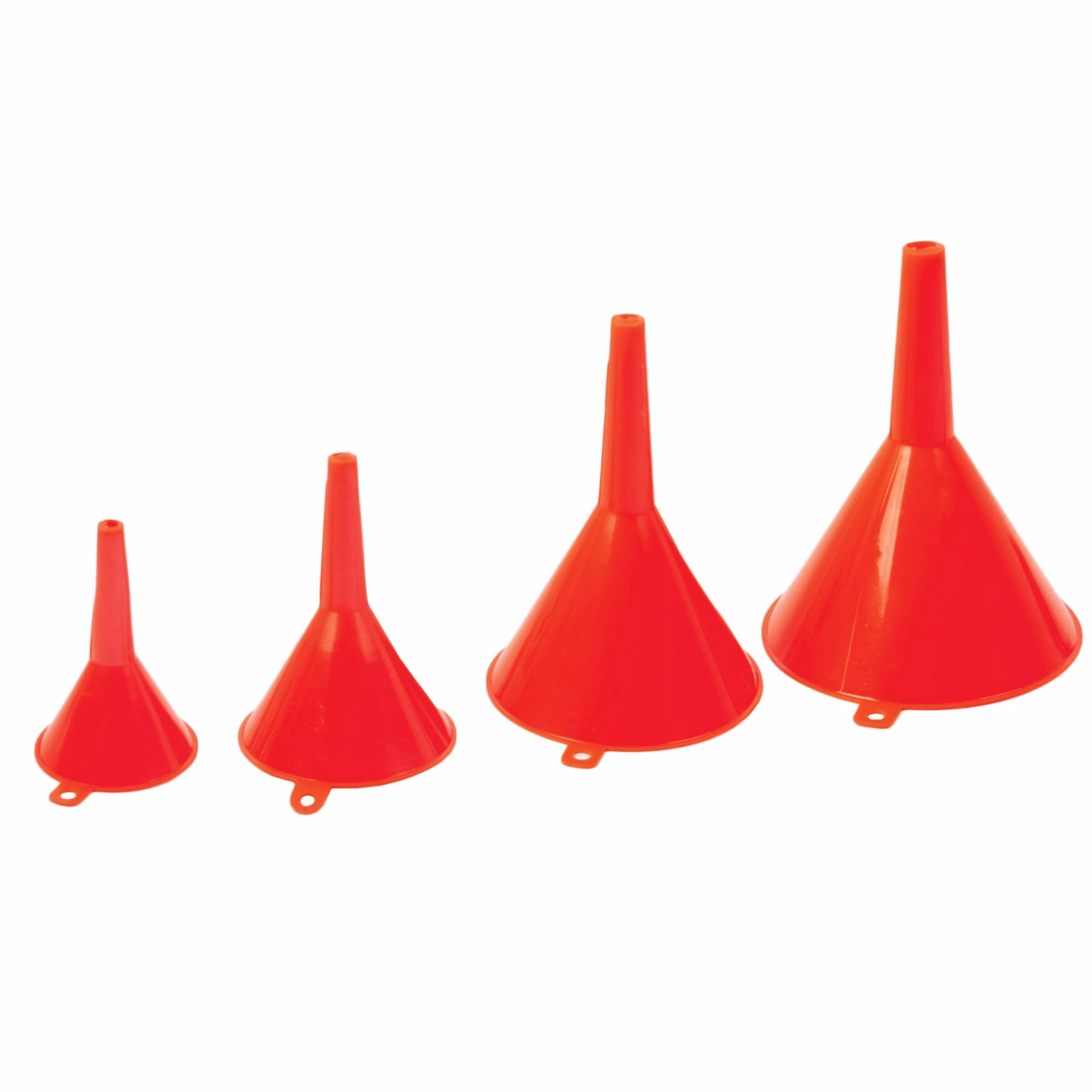 4-Piece Plastic Funnel Set