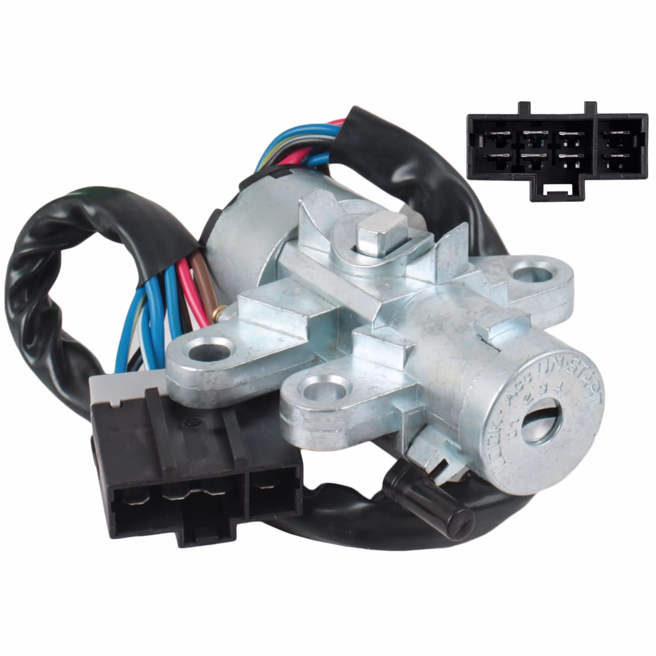 Ignition and Keys Set Compatible with Isuzu and Nissan Trucks - 8 Pin