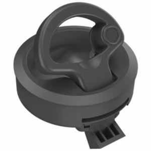 Seaflo Locking Flush Latch - 50mm Mounting / 60mm Faceplate (Black)