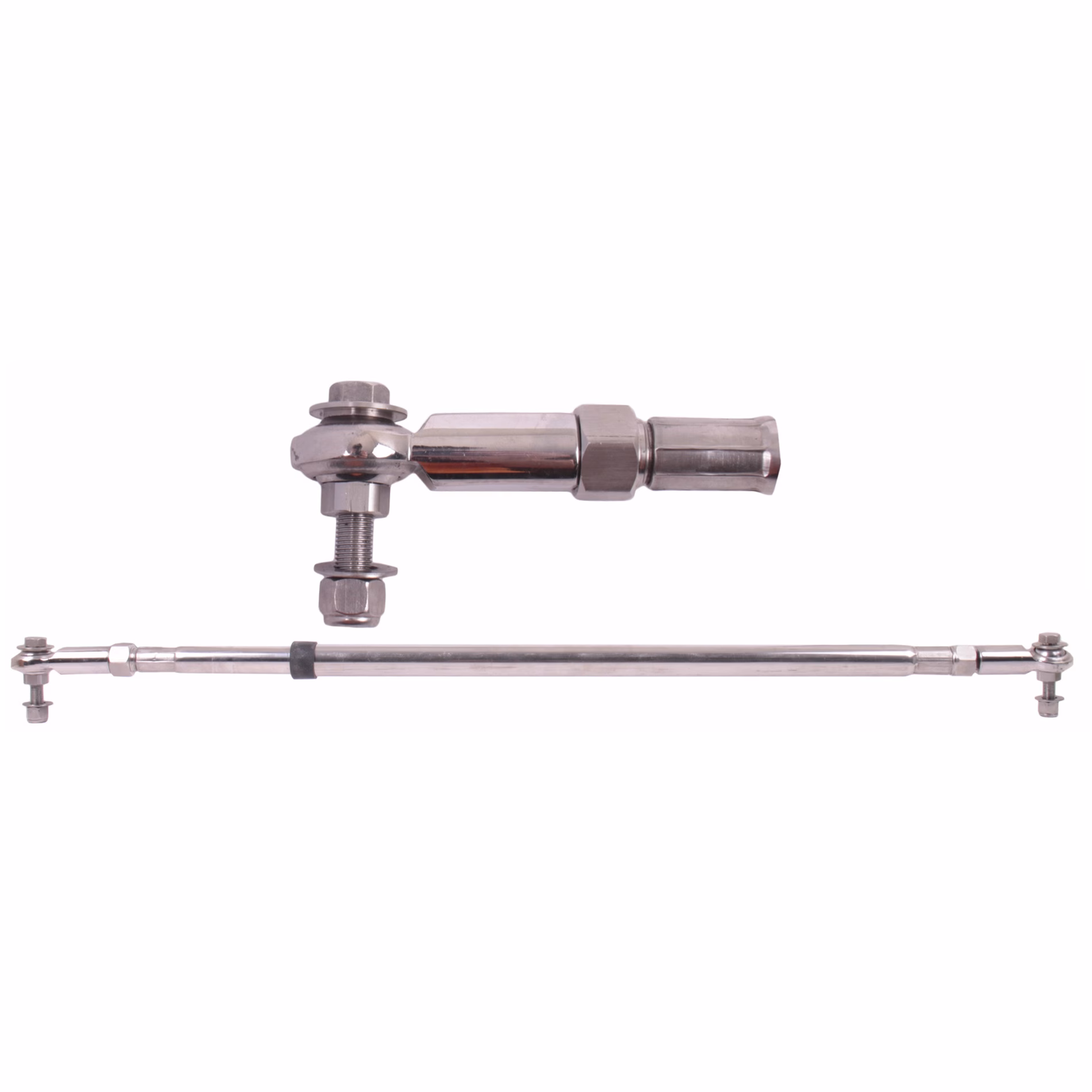 Adjustable Twin Motor Rod Kit for Outboard Boat Engines - 650–950mm