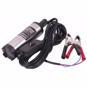 Hoteche 12 Volt Diesel Transfer Pump - 12L/min Flow (Stainless Steel Body)