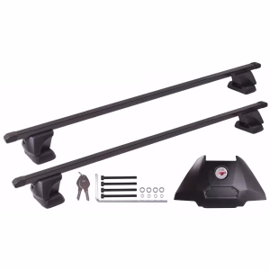 Universal Stud-Type Roof Rack Set - 120cm (90kg Capacity)